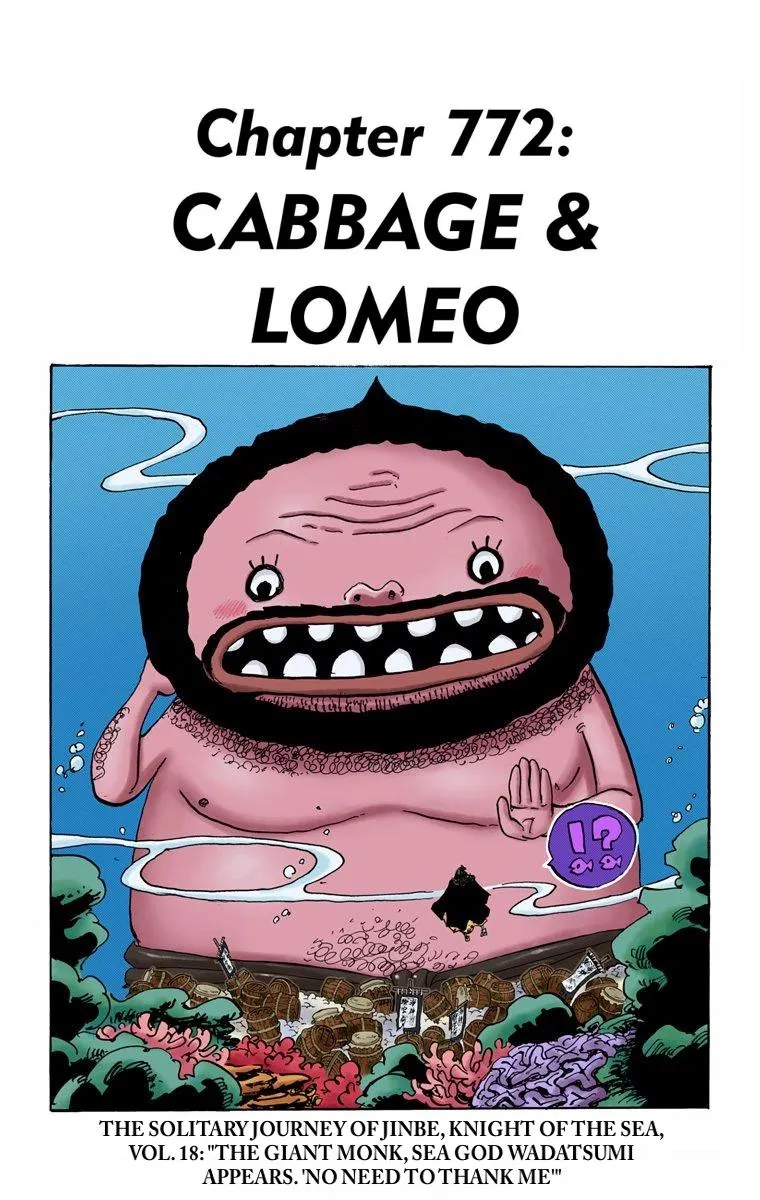 One Piece - Digital Colored Comics Mangakakalot X Chapter 772 Page 1