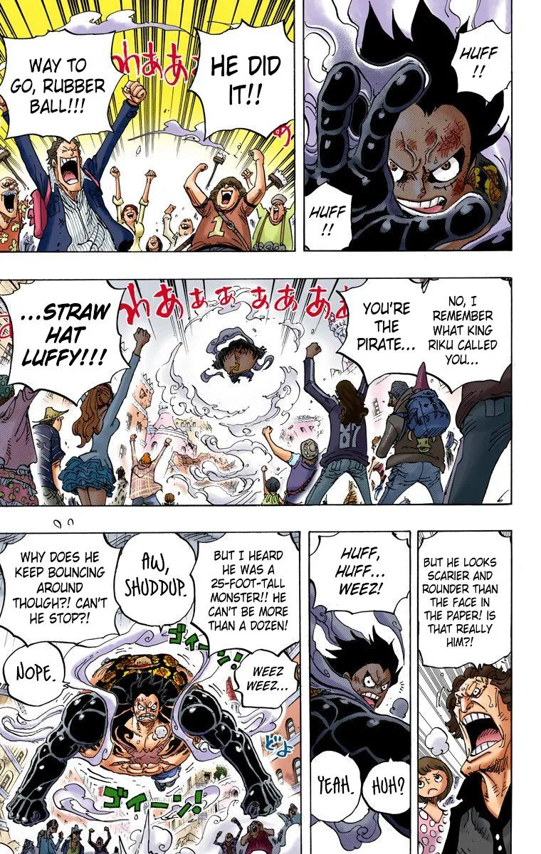 One Piece - Digital Colored Comics Mangakakalot X Chapter 786 Page 9