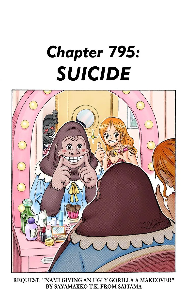 One Piece - Digital Colored Comics Mangakakalot X Chapter 795 Page 1