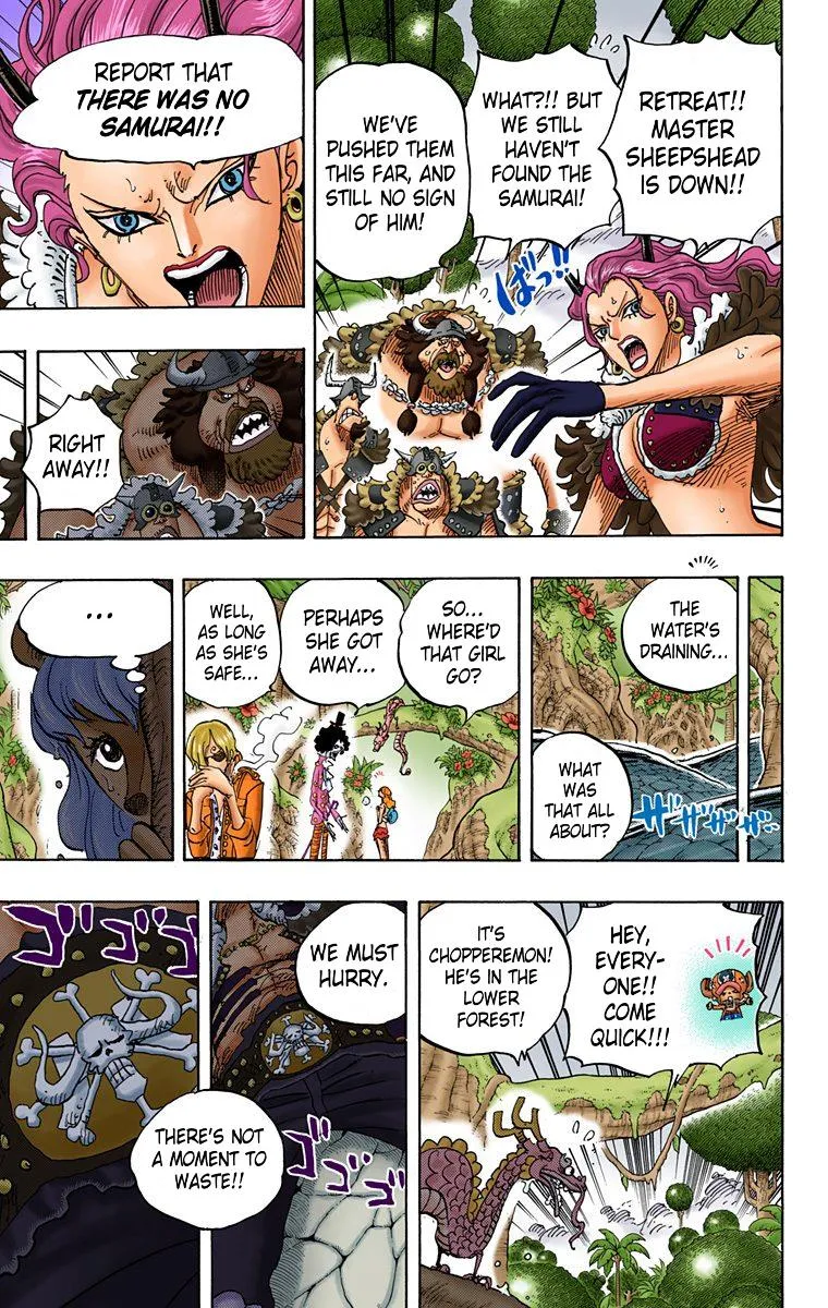 One Piece - Digital Colored Comics Mangakakalot X Chapter 795 Page 9