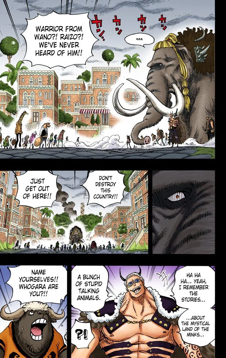 One Piece - Digital Colored Comics Mangakakalot X Chapter 808 Page 3