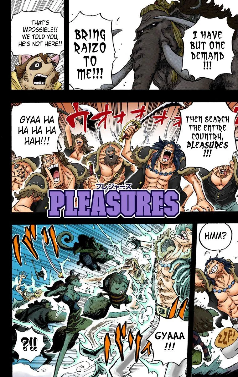One Piece - Digital Colored Comics Mangakakalot X Chapter 808 Page 7