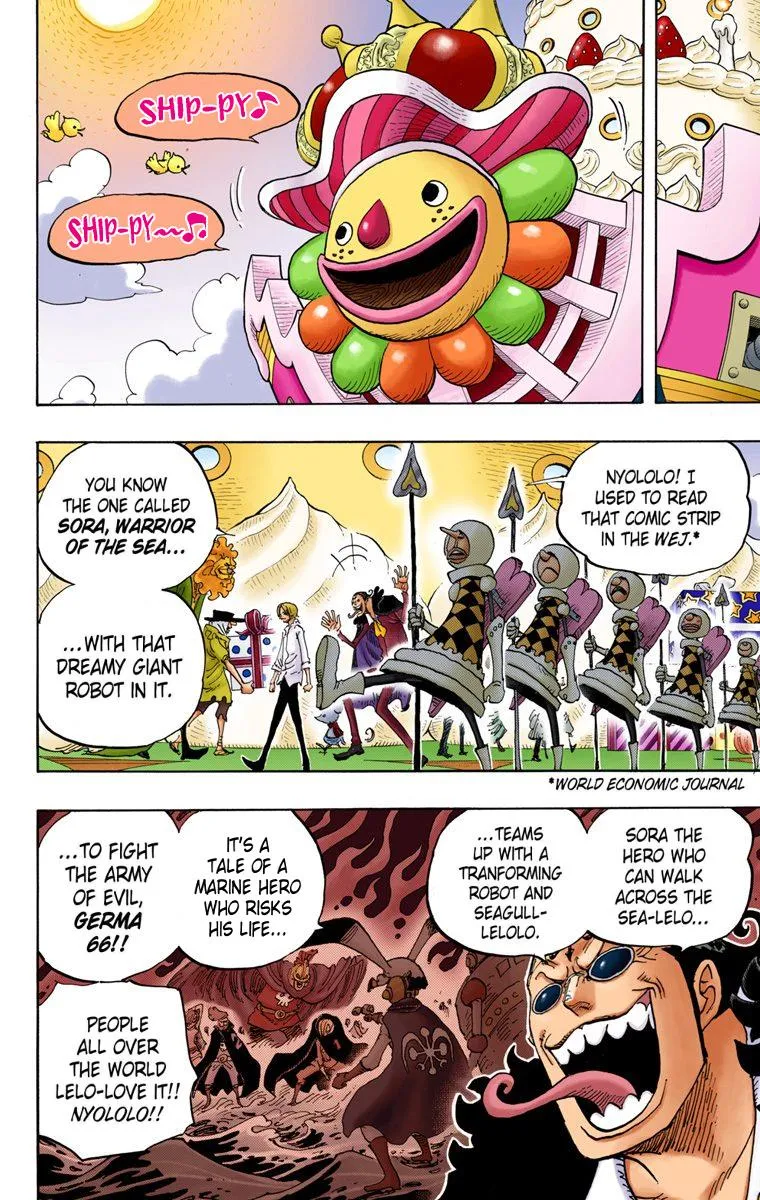 One Piece - Digital Colored Comics Mangakakalot X Chapter 825 Page 2