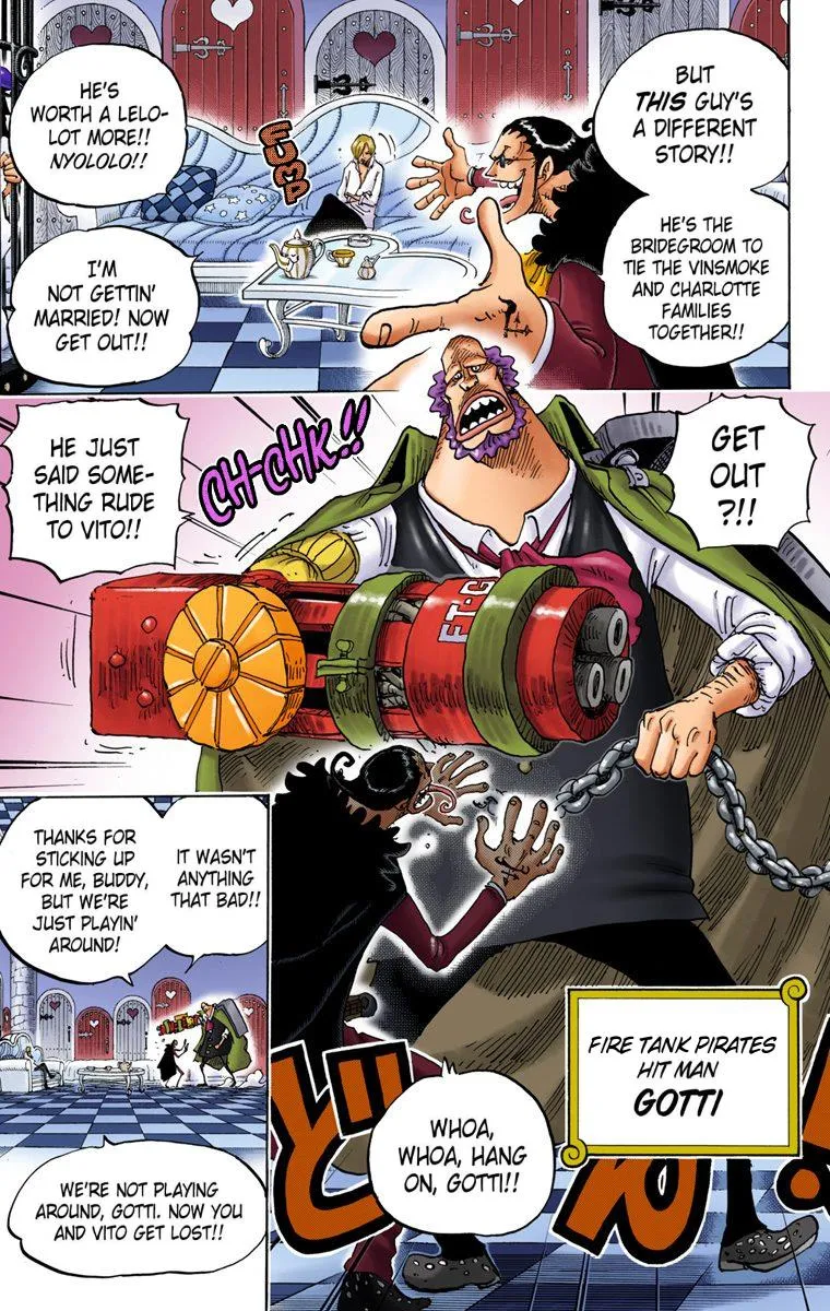 One Piece - Digital Colored Comics Mangakakalot X Chapter 825 Page 5