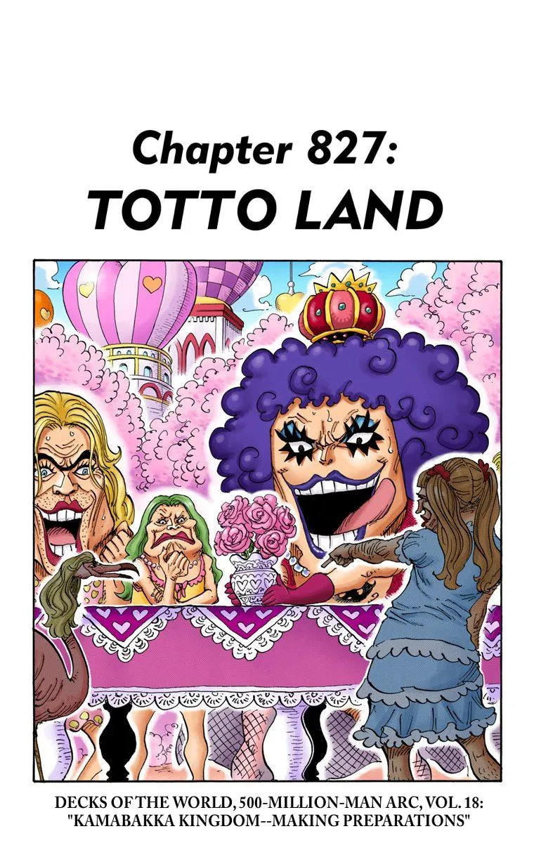One Piece - Digital Colored Comics Mangakakalot X Chapter 827 Page 1