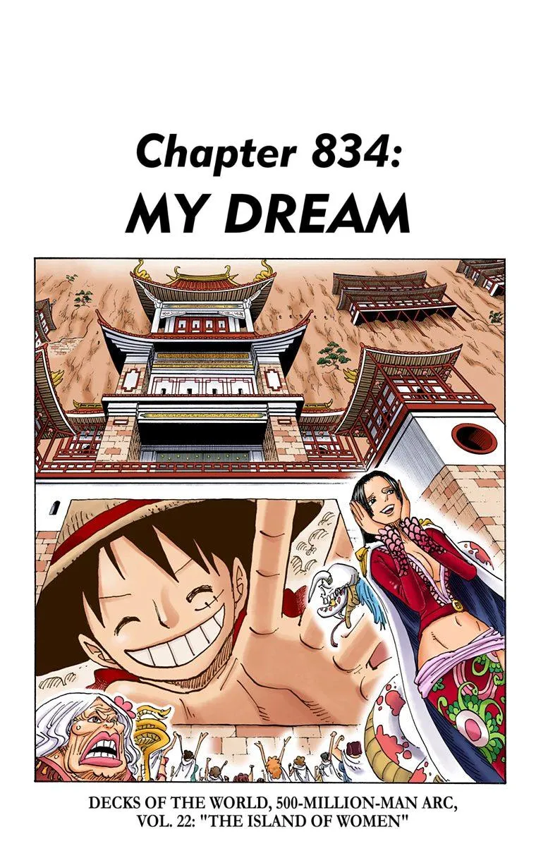 One Piece - Digital Colored Comics Mangakakalot X Chapter 834 Page 1