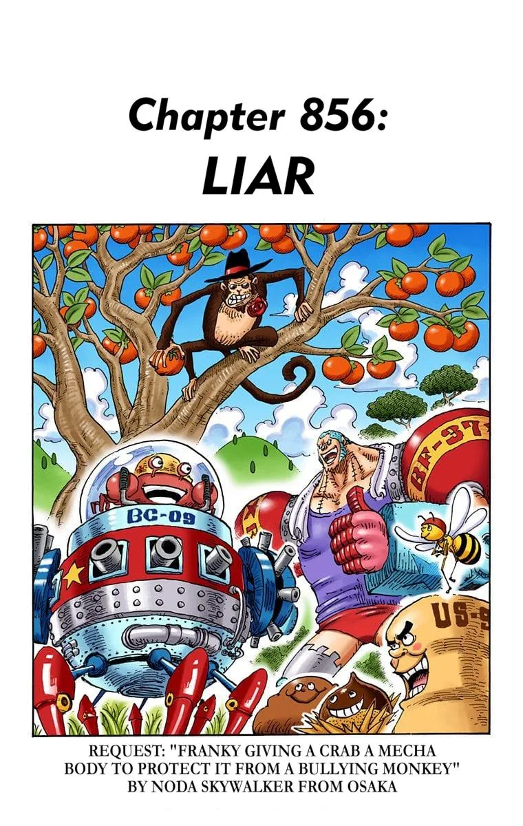 One Piece - Digital Colored Comics Mangakakalot X Chapter 856 Page 1