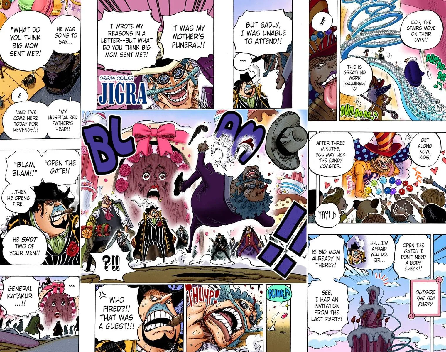One Piece - Digital Colored Comics Mangakakalot X Chapter 860 Page 9