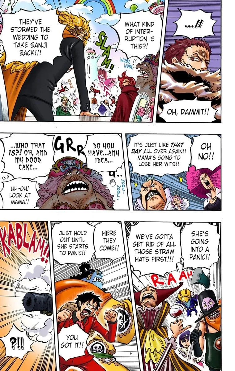 One Piece - Digital Colored Comics Mangakakalot X Chapter 864 Page 5