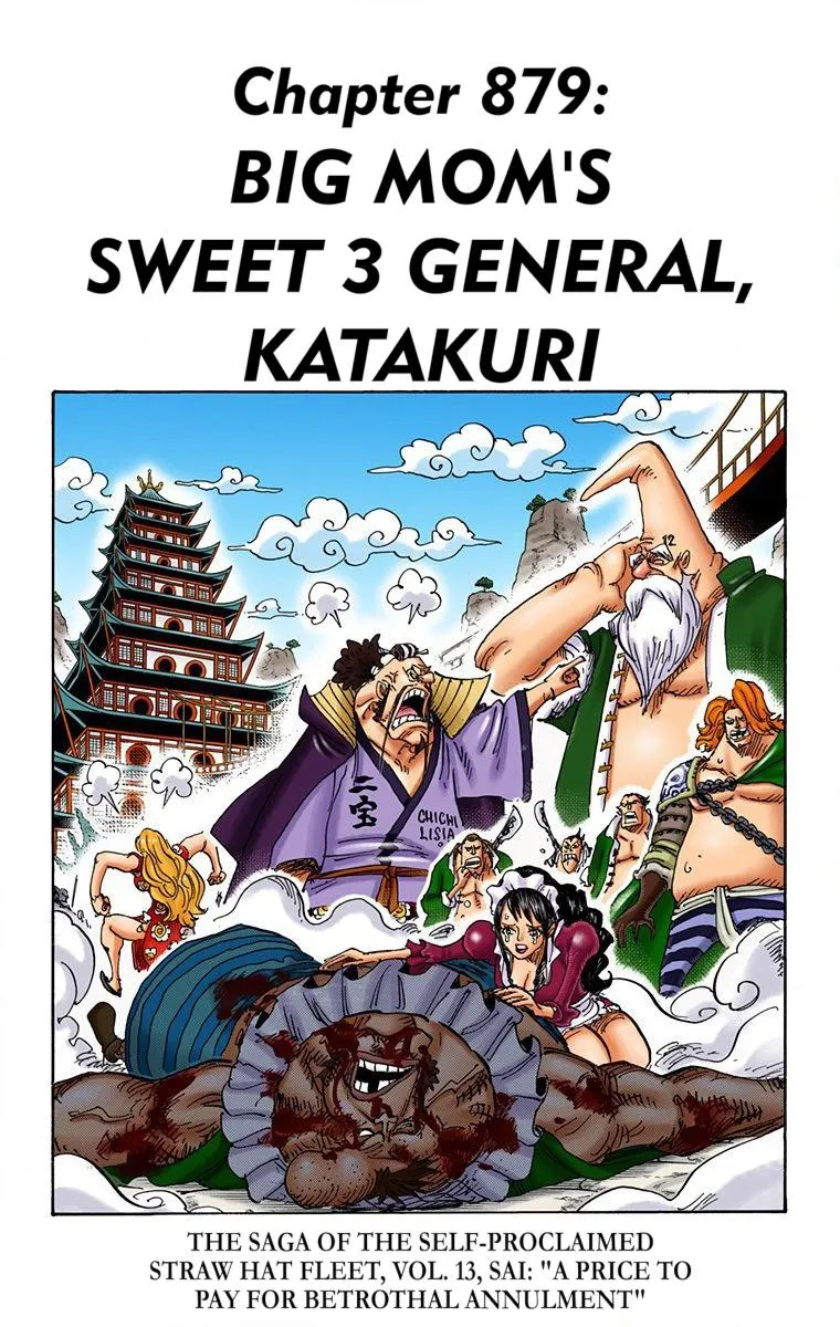 One Piece - Digital Colored Comics Mangakakalot X Chapter 879 Page 1