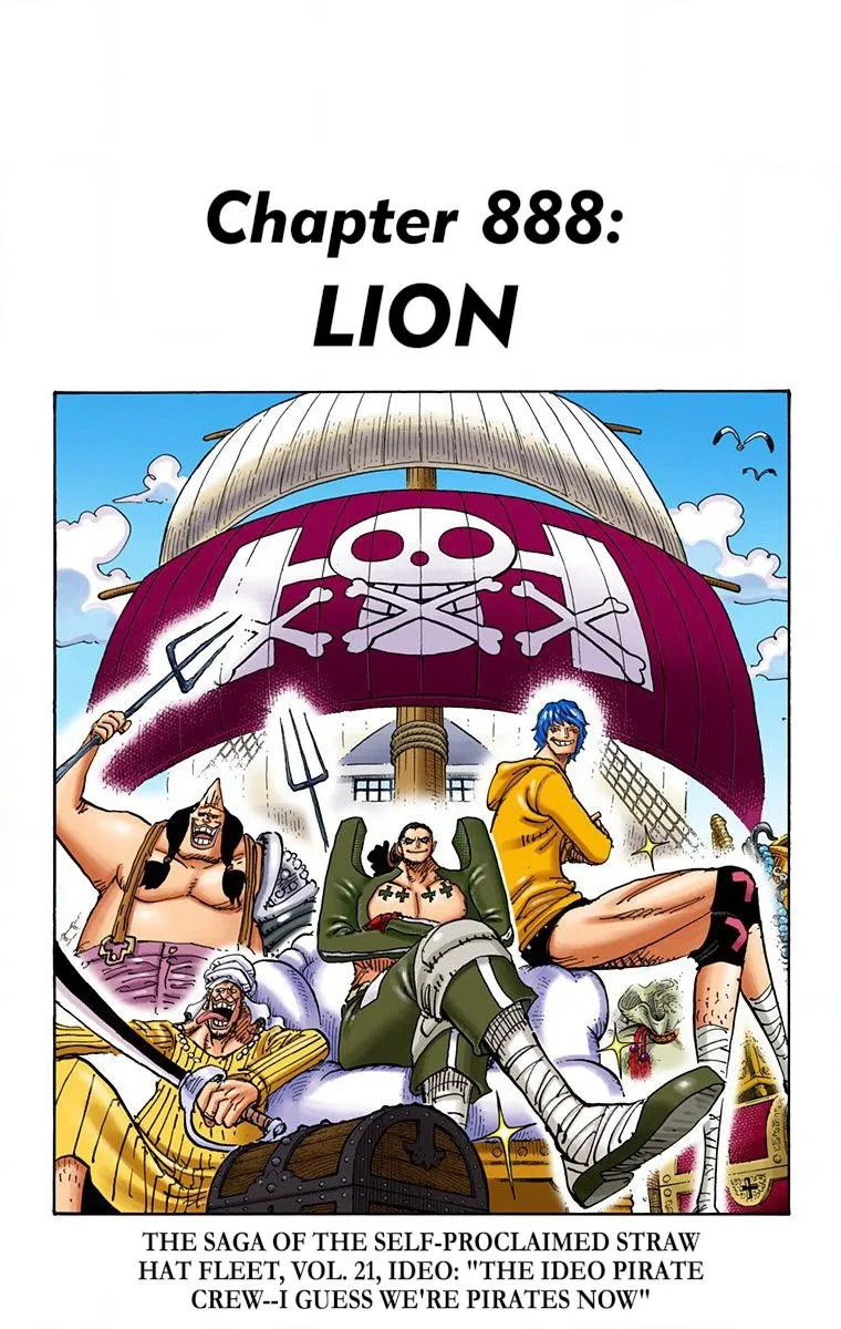 One Piece - Digital Colored Comics Mangakakalot X Chapter 888 Page 1