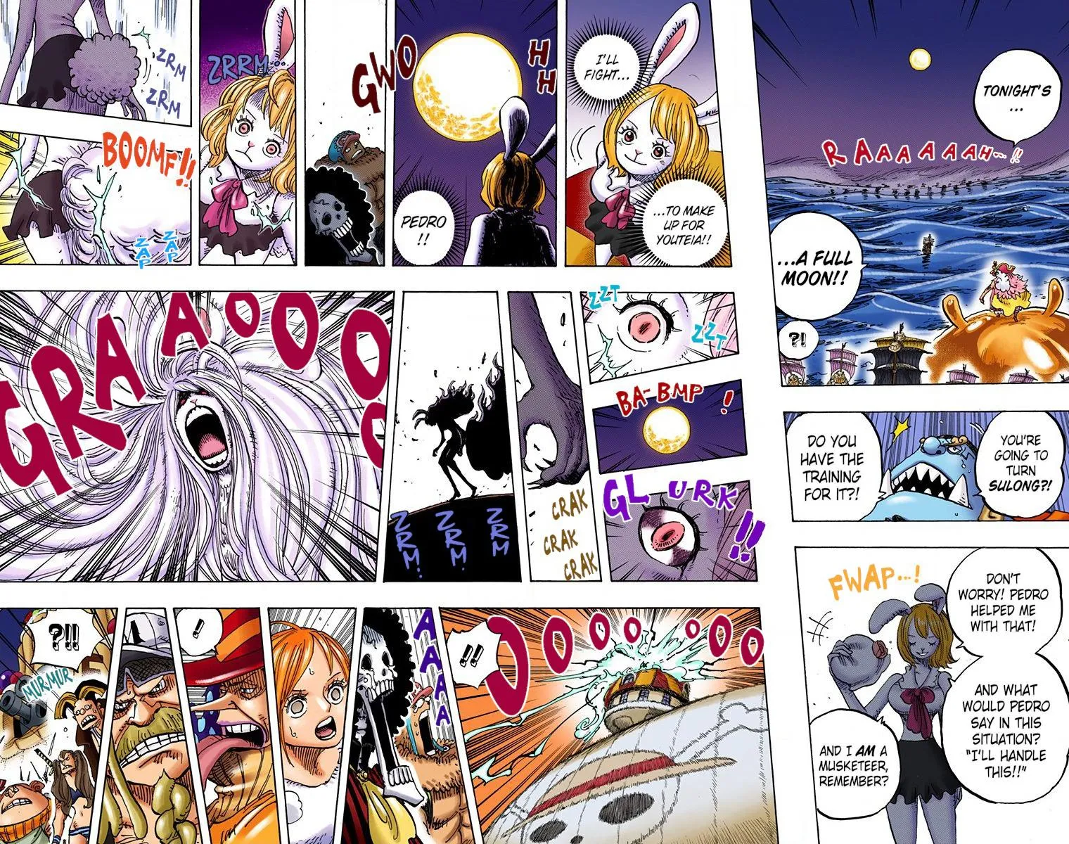 One Piece - Digital Colored Comics Mangakakalot X Chapter 888 Page 9