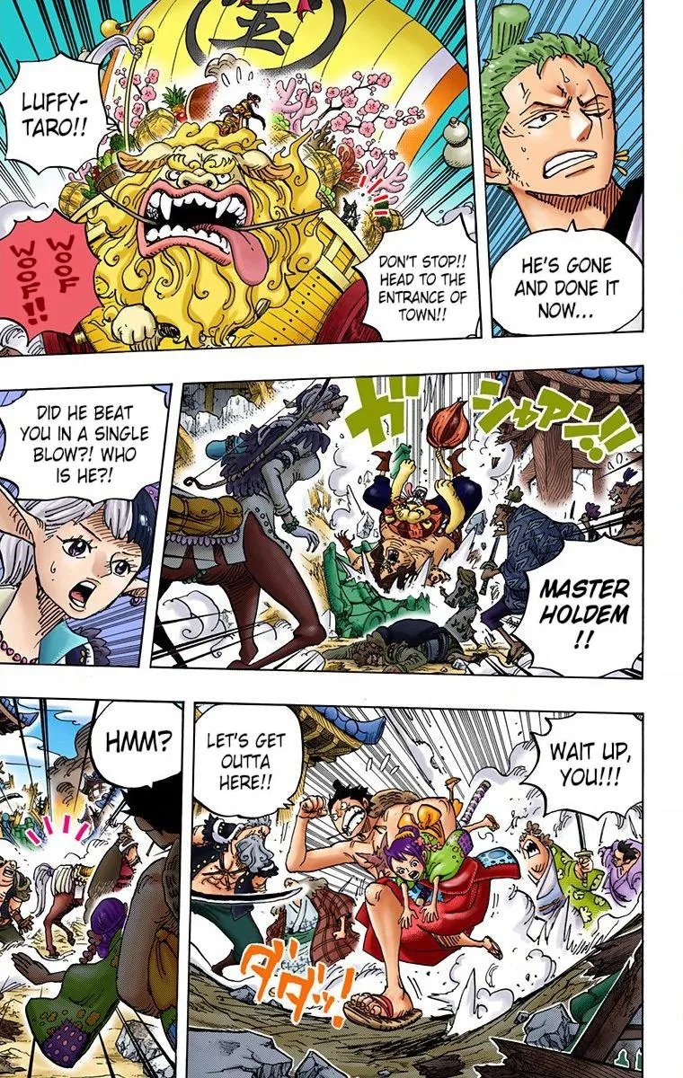 One Piece - Digital Colored Comics Mangakakalot X Chapter 918 Page 3