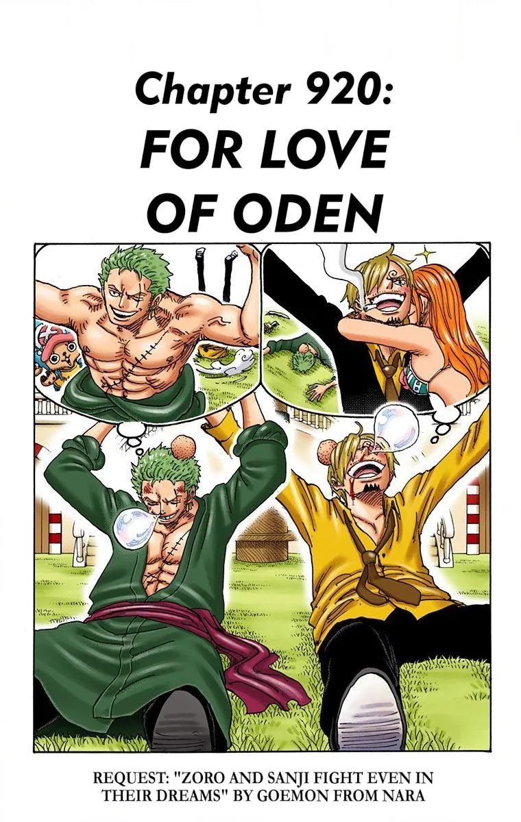 One Piece - Digital Colored Comics Mangakakalot X Chapter 920 Page 1