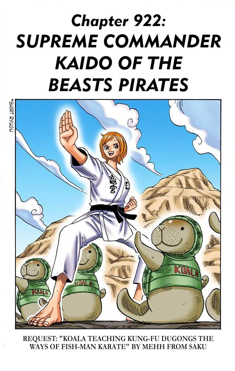 One Piece - Digital Colored Comics Mangakakalot X Chapter 922 Page 8