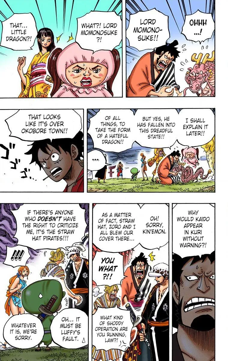 One Piece - Digital Colored Comics Mangakakalot X Chapter 922 Page 10