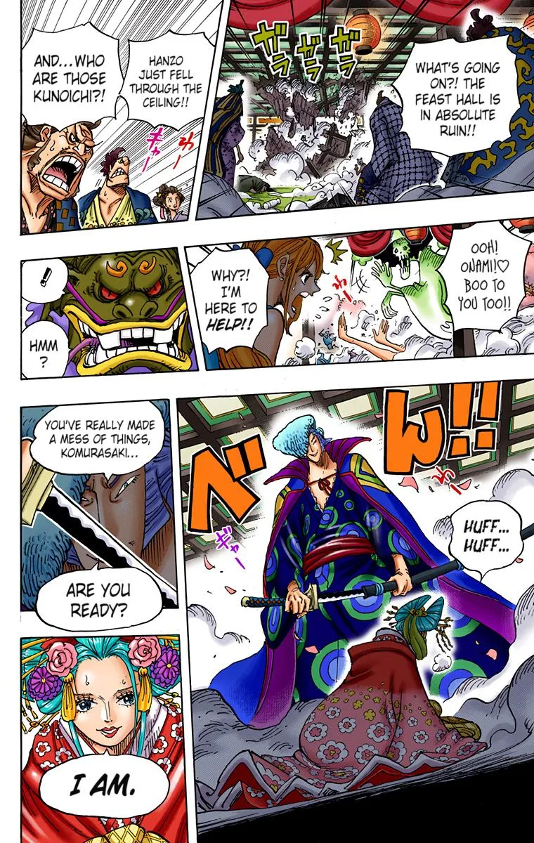 One Piece - Digital Colored Comics Mangakakalot X Chapter 933 Page 10