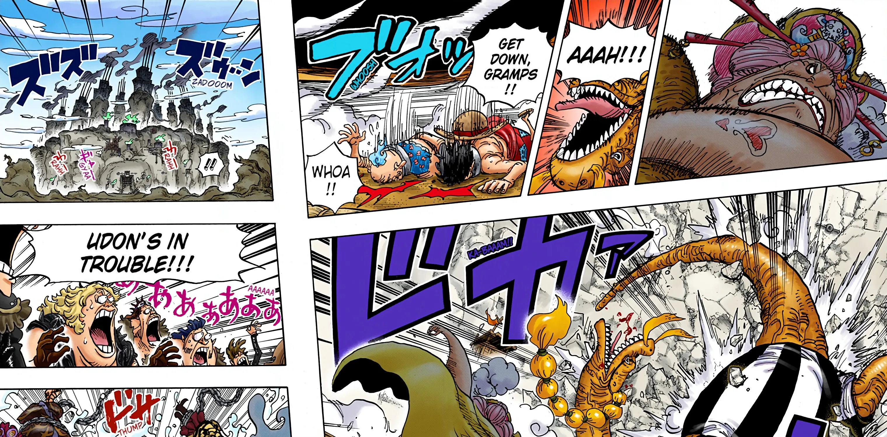 One Piece - Digital Colored Comics Mangakakalot X Chapter 946 Page 5