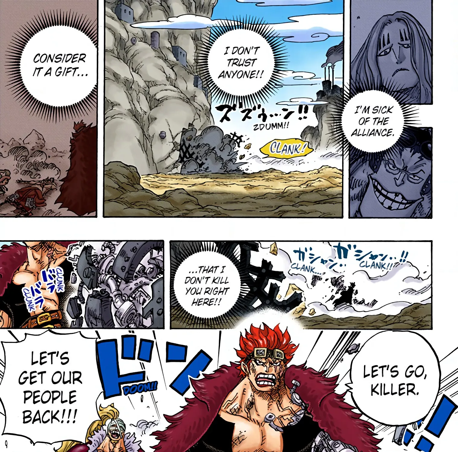One Piece - Digital Colored Comics Mangakakalot X Chapter 950 Page 5