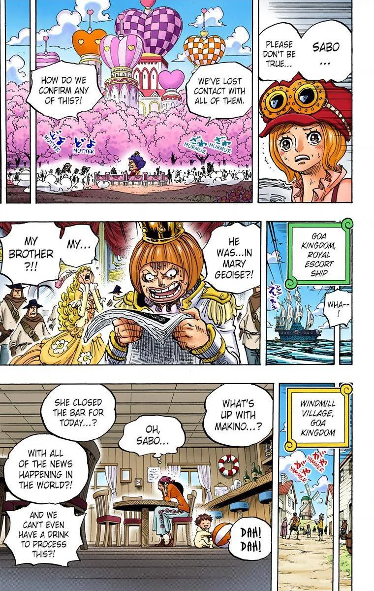 One Piece - Digital Colored Comics Mangakakalot X Chapter 956 Page 9