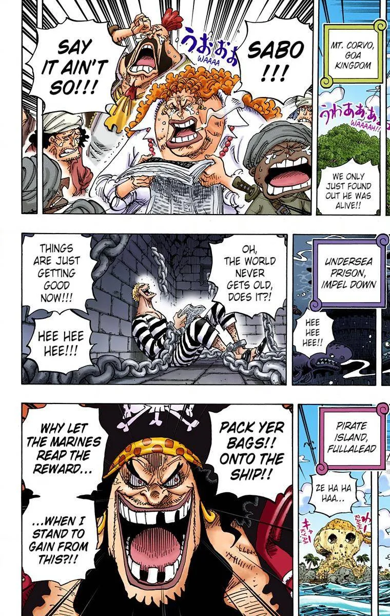 One Piece - Digital Colored Comics Mangakakalot X Chapter 956 Page 10