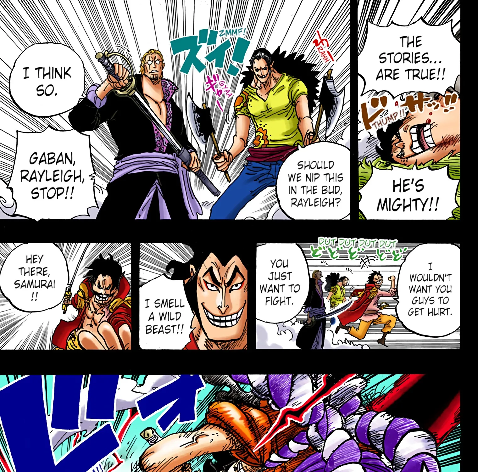 One Piece - Digital Colored Comics Mangakakalot X Chapter 966 Page 5
