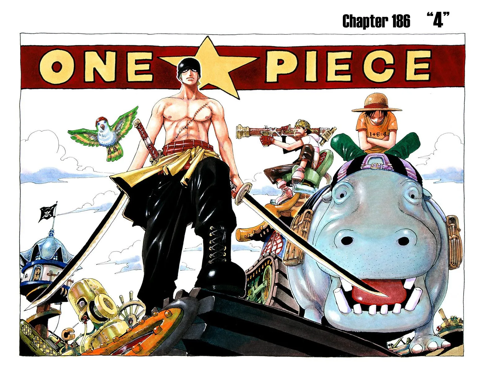 One Piece - Digital Colored Comics Mangakakalot X Chapter 186 Page 2