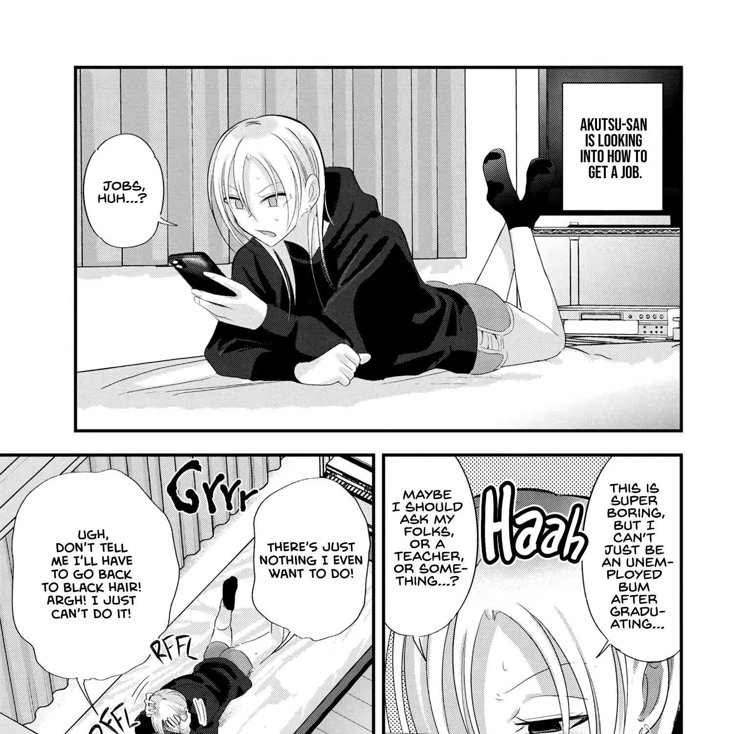 Please Go Home, Akutsu-San! Mangakakalot X Chapter 188.5 Page 1