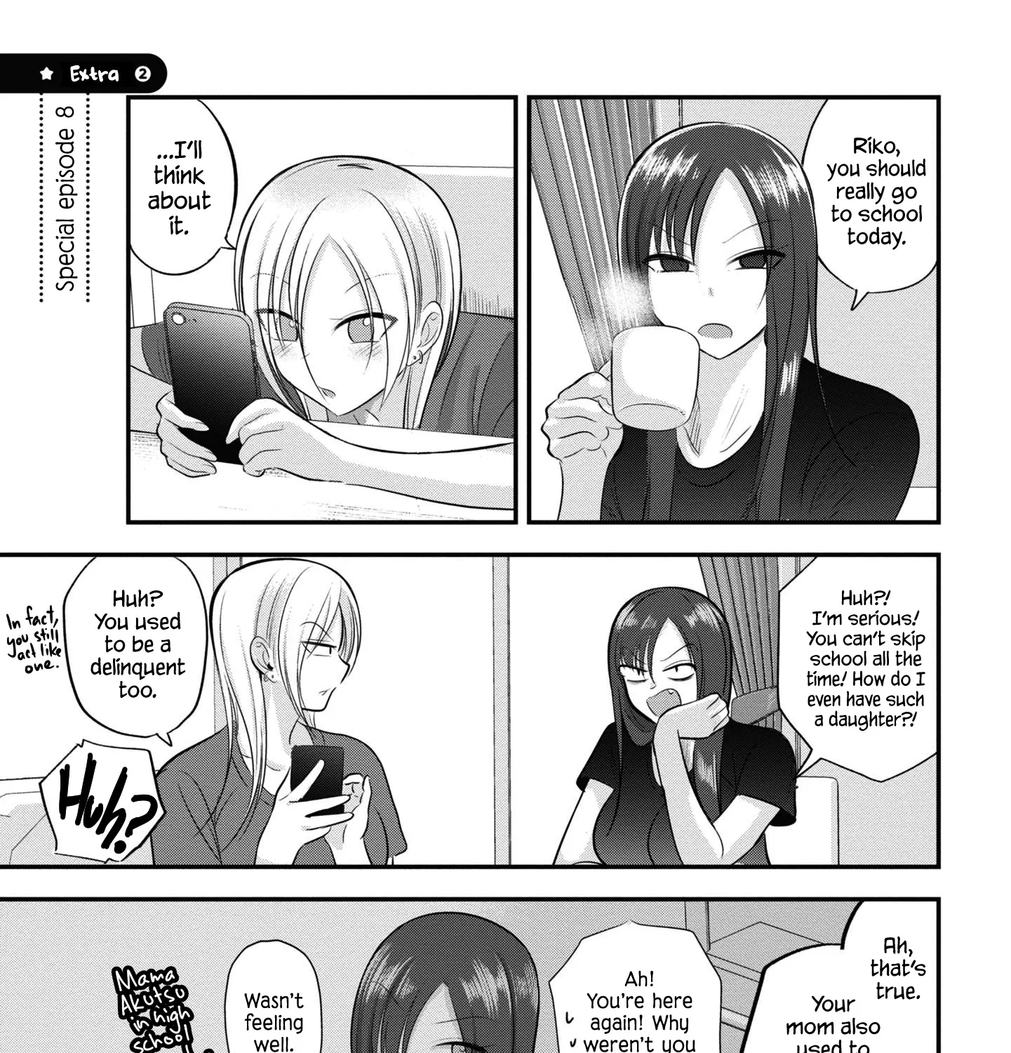 Please Go Home, Akutsu-San! Mangakakalot X Chapter 105.2 Page 1