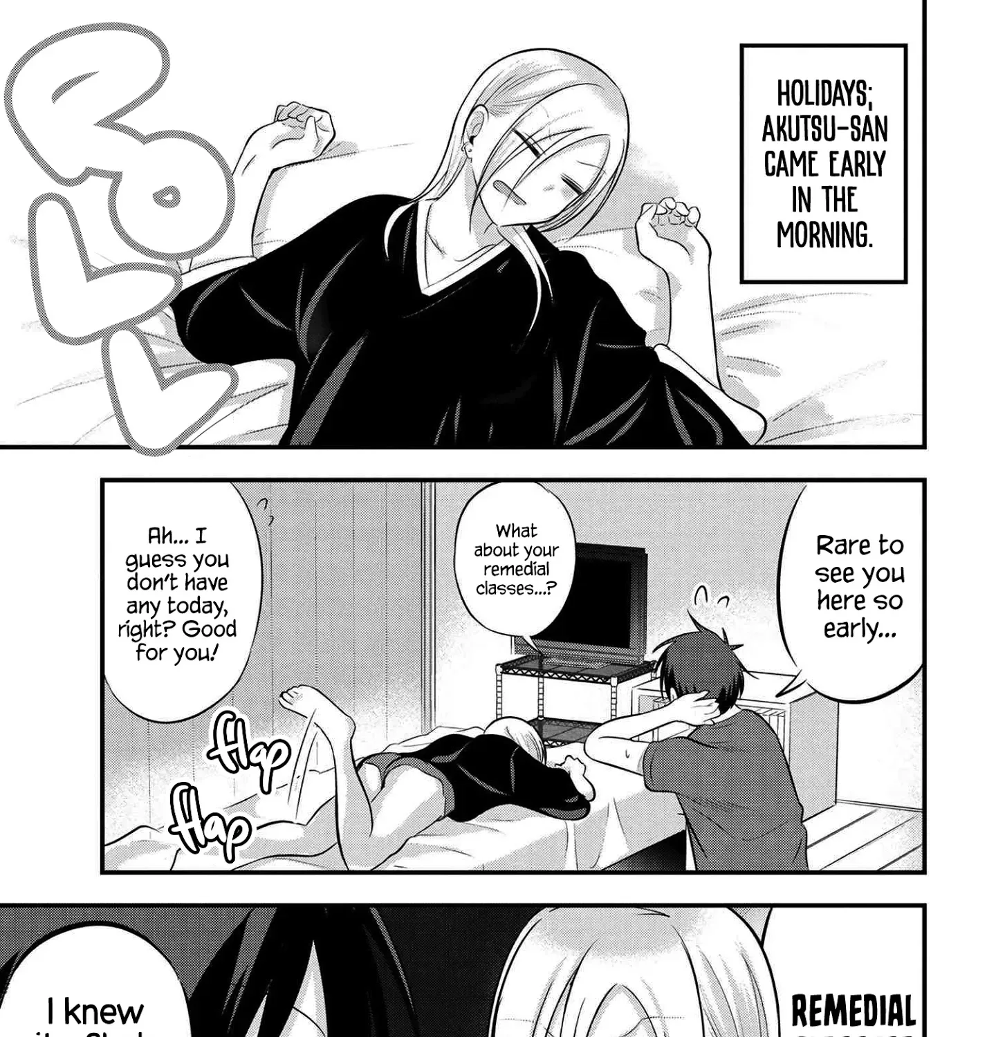 Please Go Home, Akutsu-San! Mangakakalot X Chapter 71 Page 1