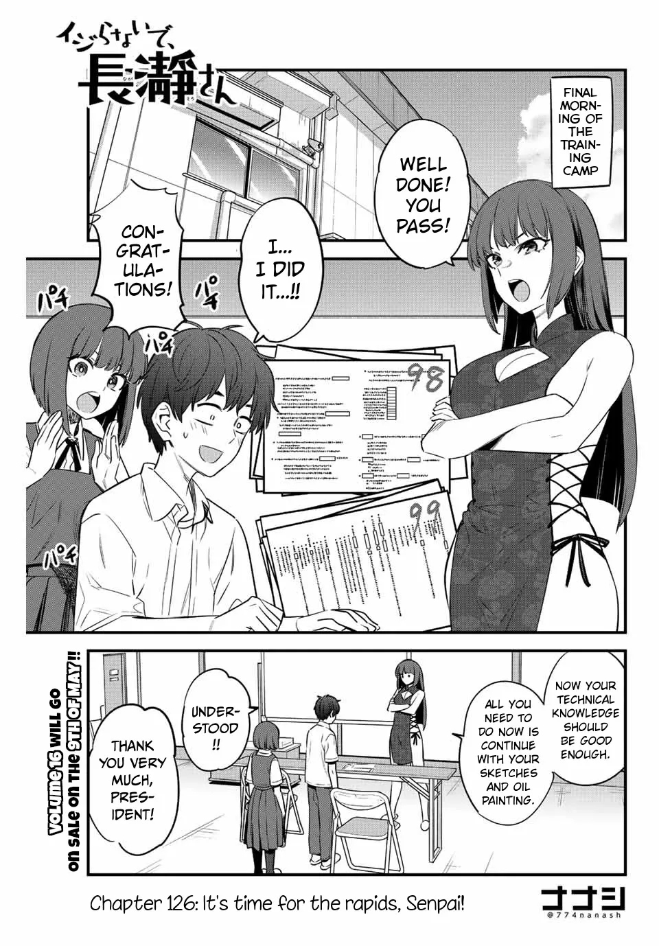 Please Don't Bully Me, Nagatoro Mangakakalot X Chapter 126 Page 1