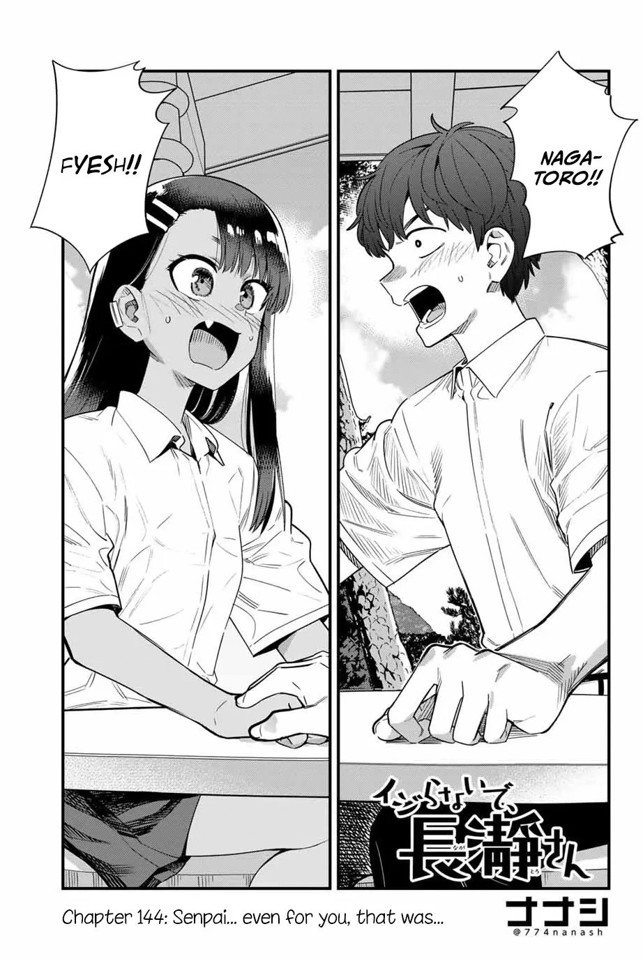 Please Don't Bully Me, Nagatoro Mangakakalot X Chapter 144 Page 1