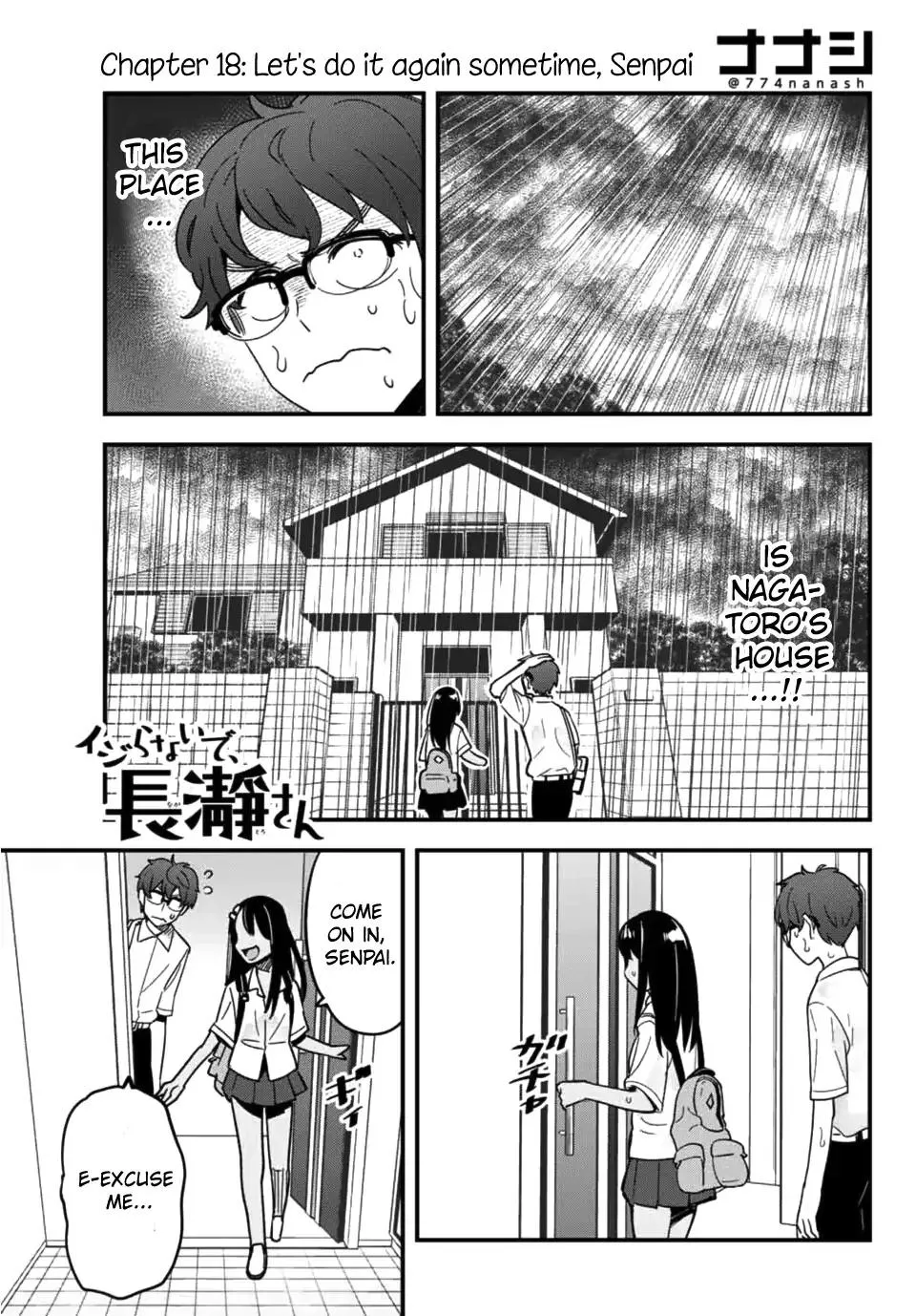Please Don't Bully Me, Nagatoro Mangakakalot X Chapter 18 Page 1