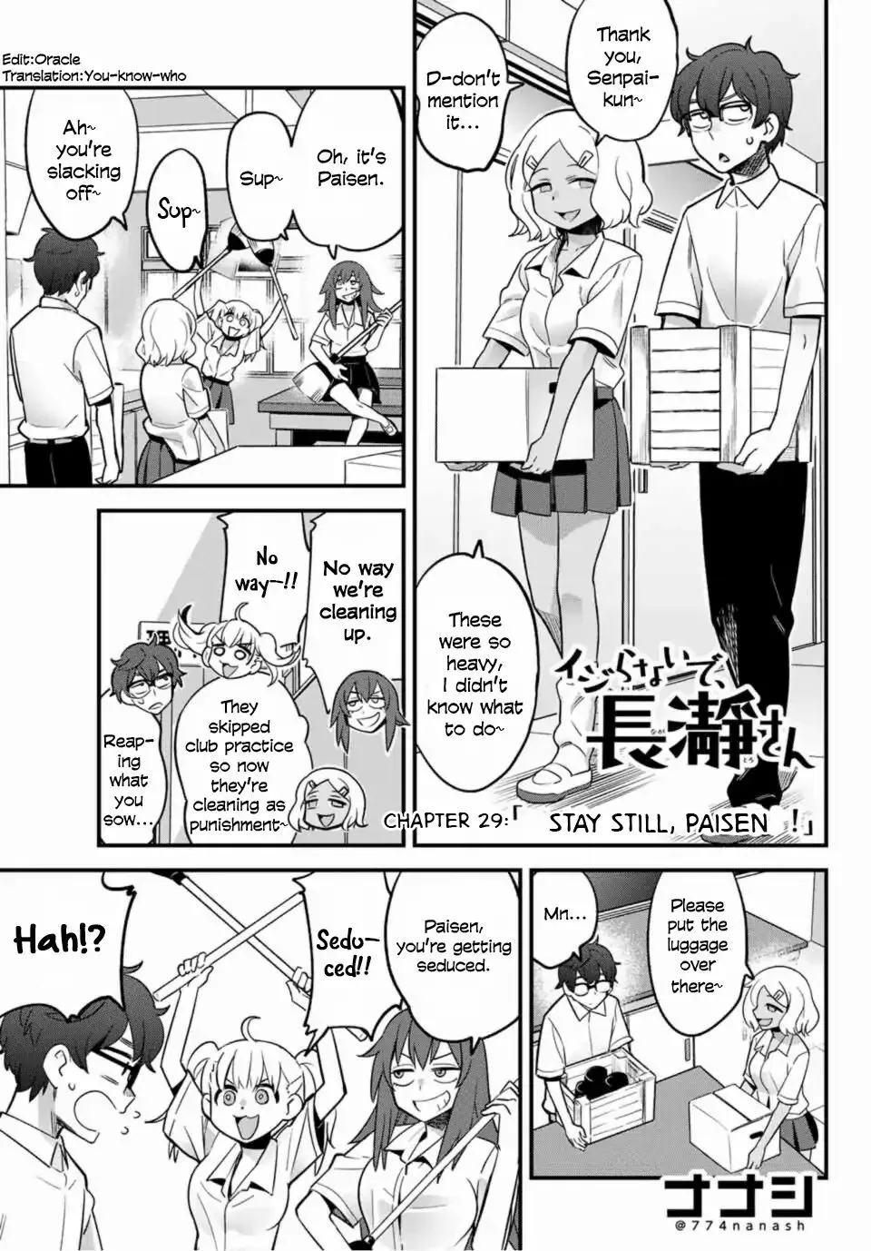 Please Don't Bully Me, Nagatoro Mangakakalot X Chapter 29 Page 1