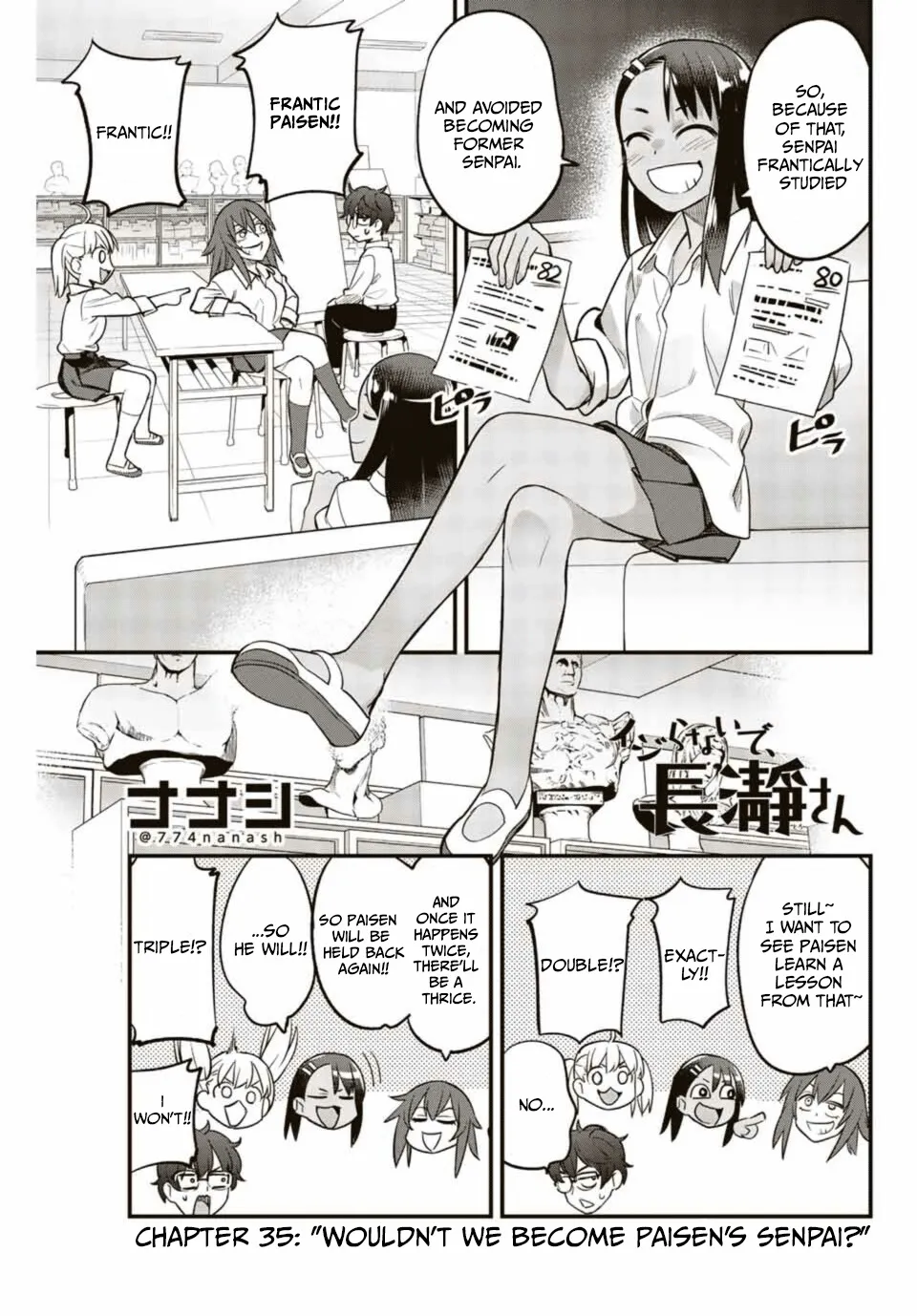 Please Don't Bully Me, Nagatoro Mangakakalot X Chapter 35 Page 1