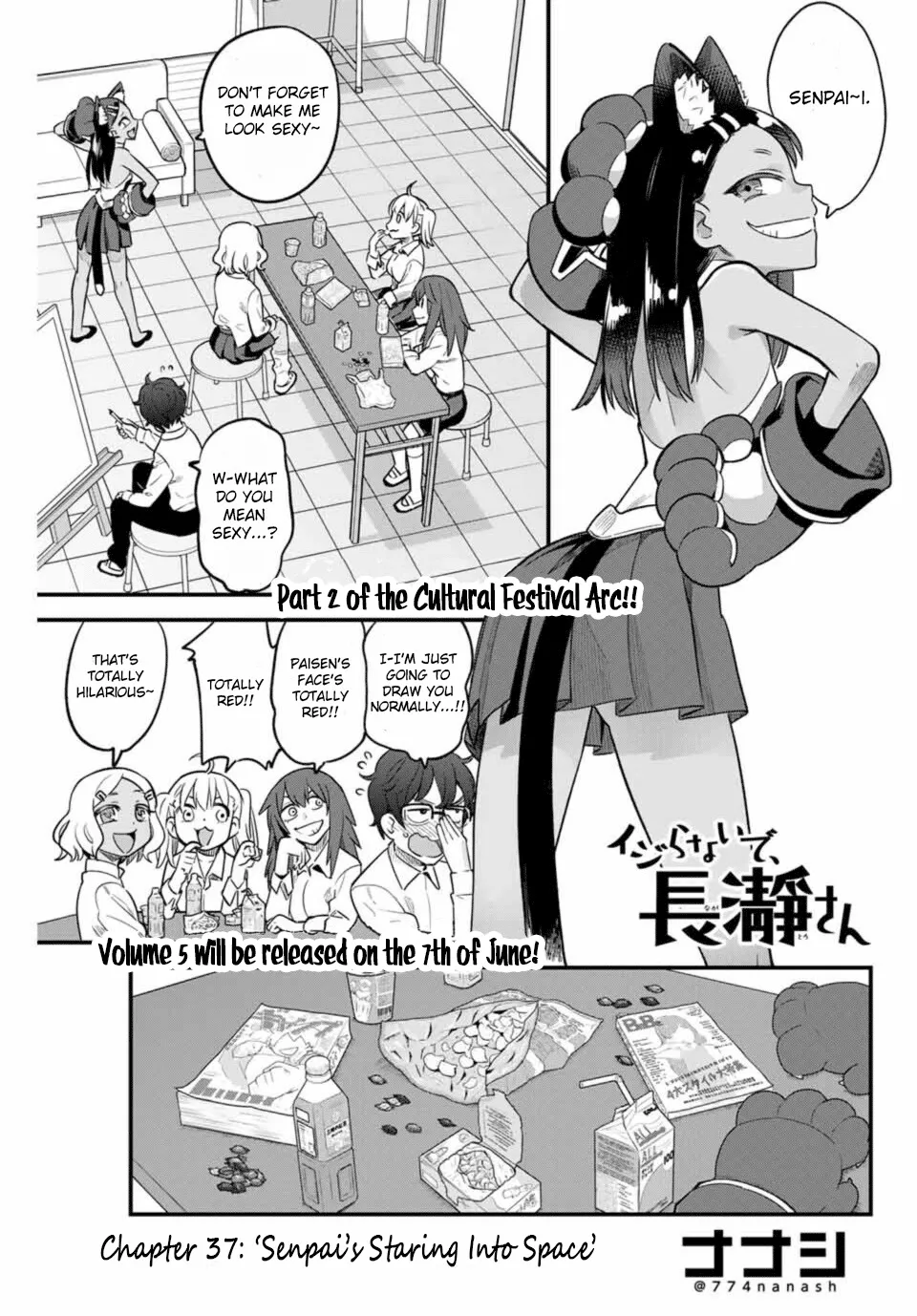 Please Don't Bully Me, Nagatoro Mangakakalot X Chapter 37 Page 1