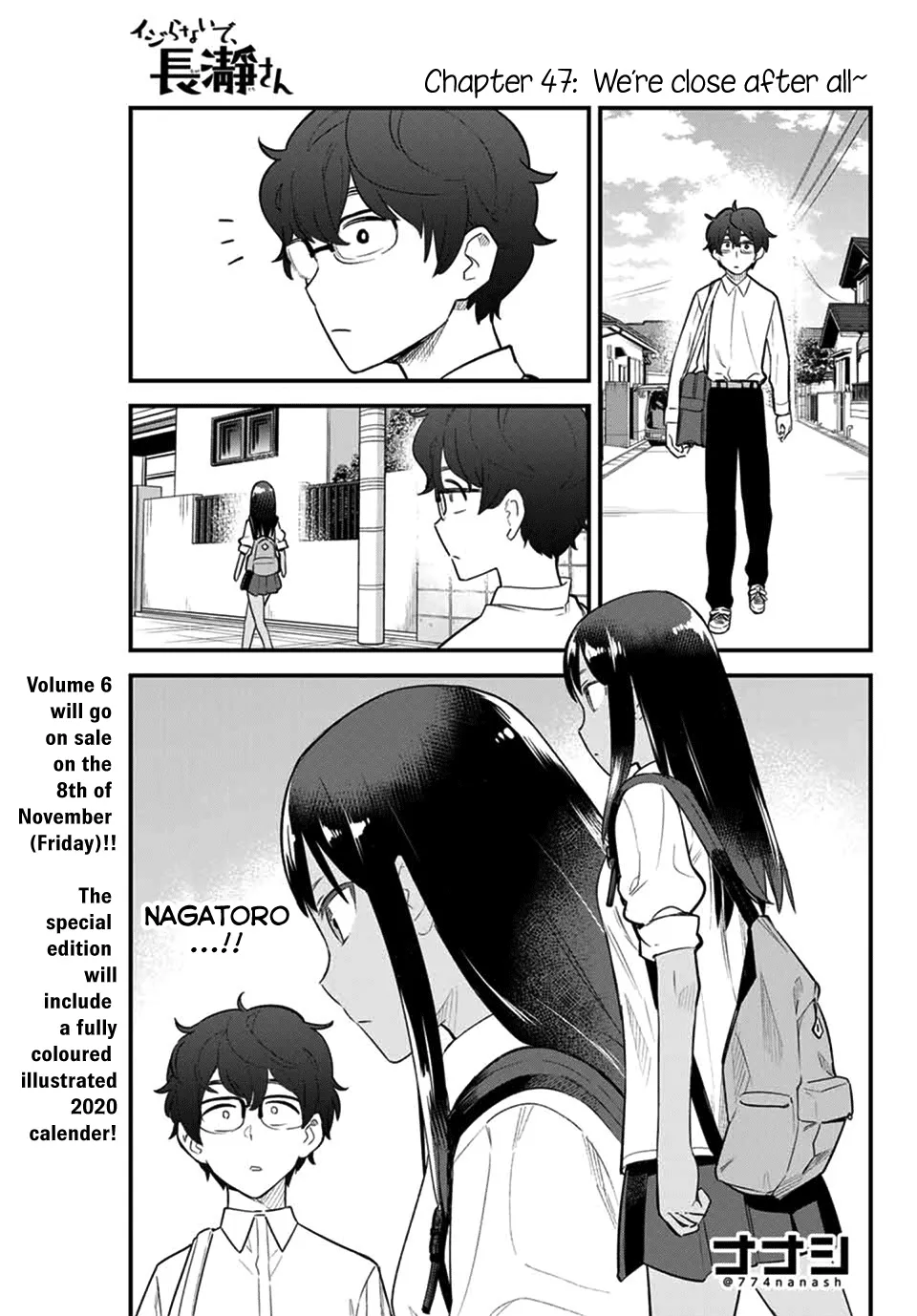 Please Don't Bully Me, Nagatoro Mangakakalot X Chapter 47 Page 1