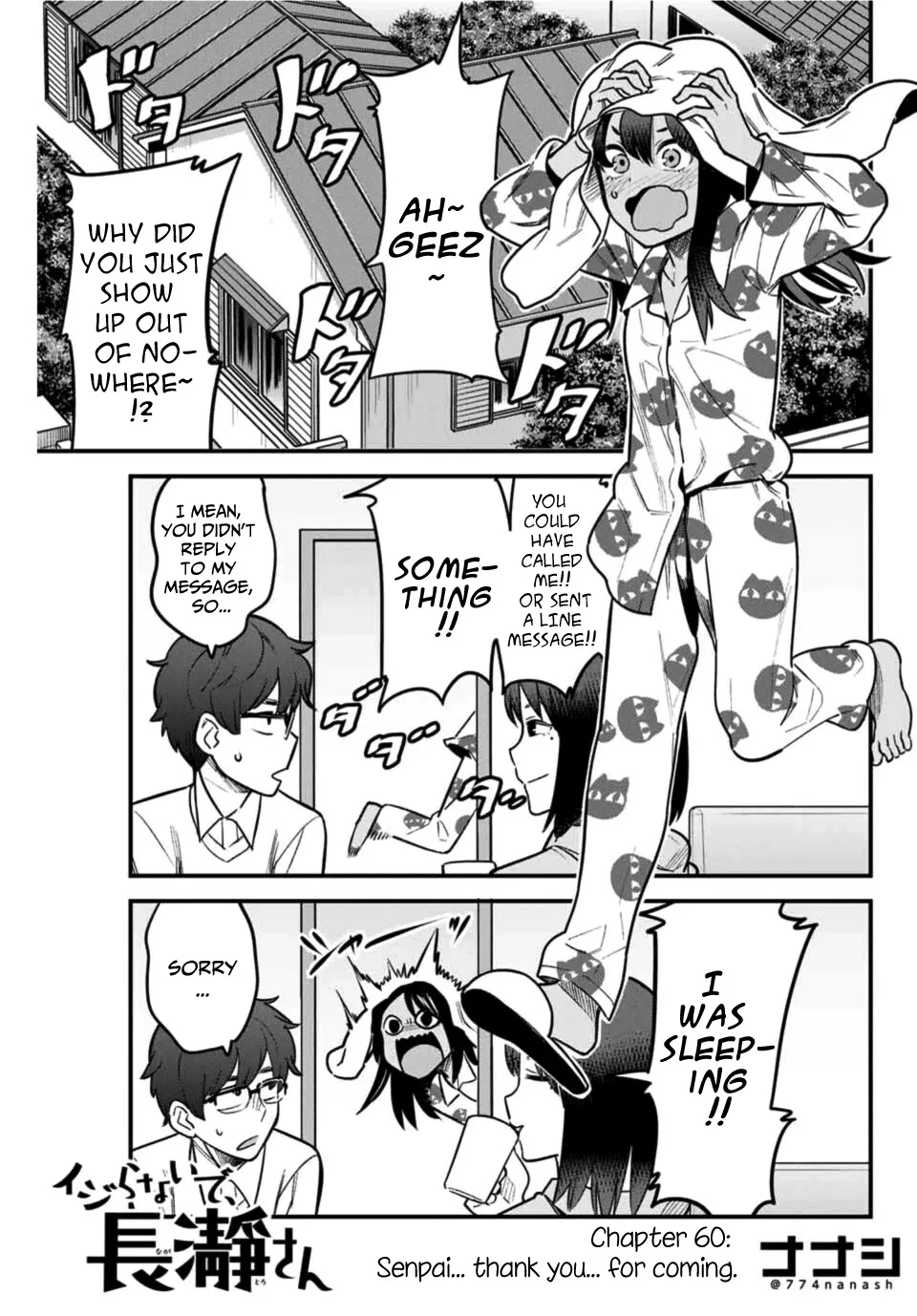 Please Don't Bully Me, Nagatoro Mangakakalot X Chapter 60 Page 1