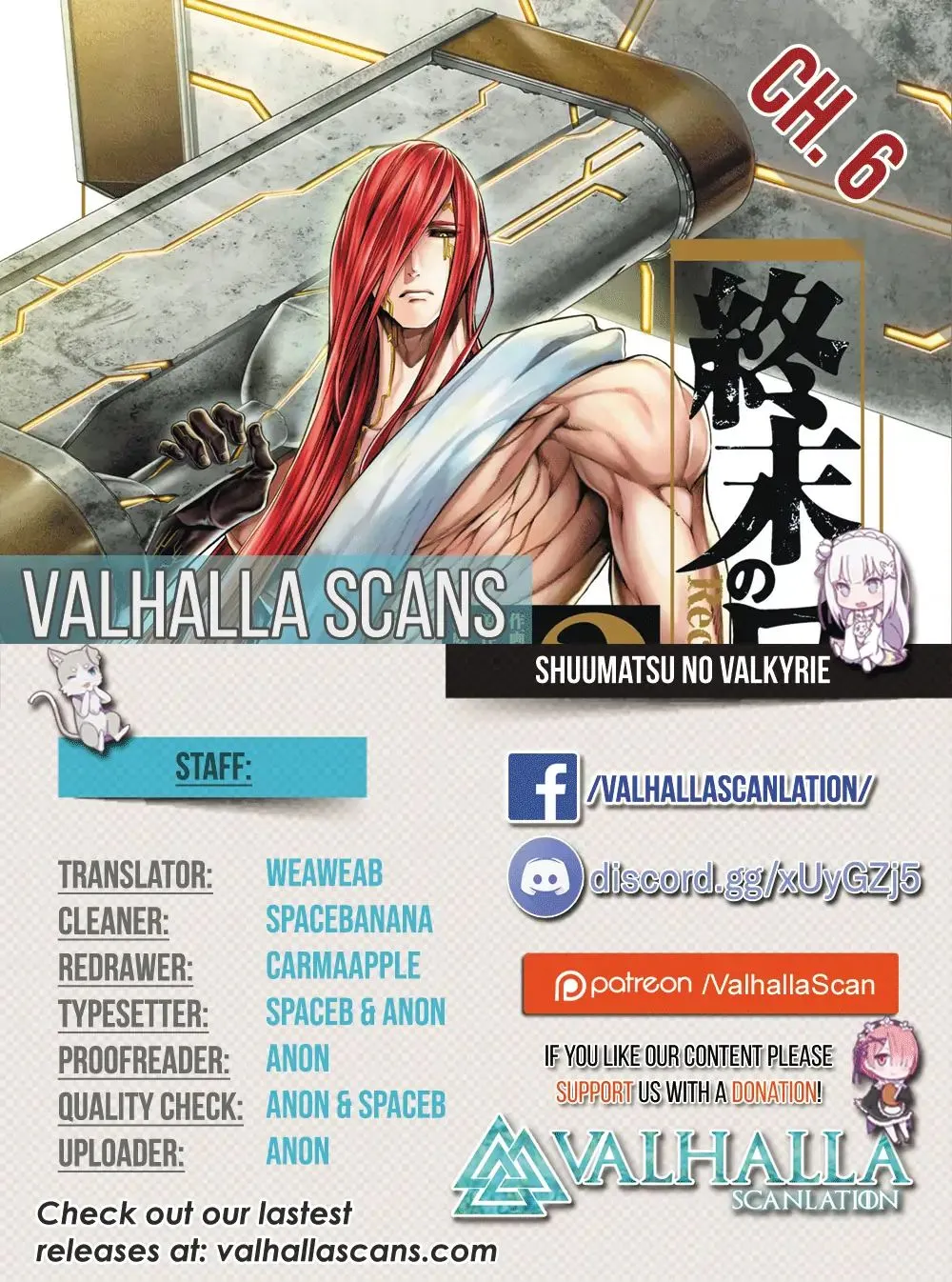 Record Of Ragnarok Mangakakalot X Chapter 6 Page 1