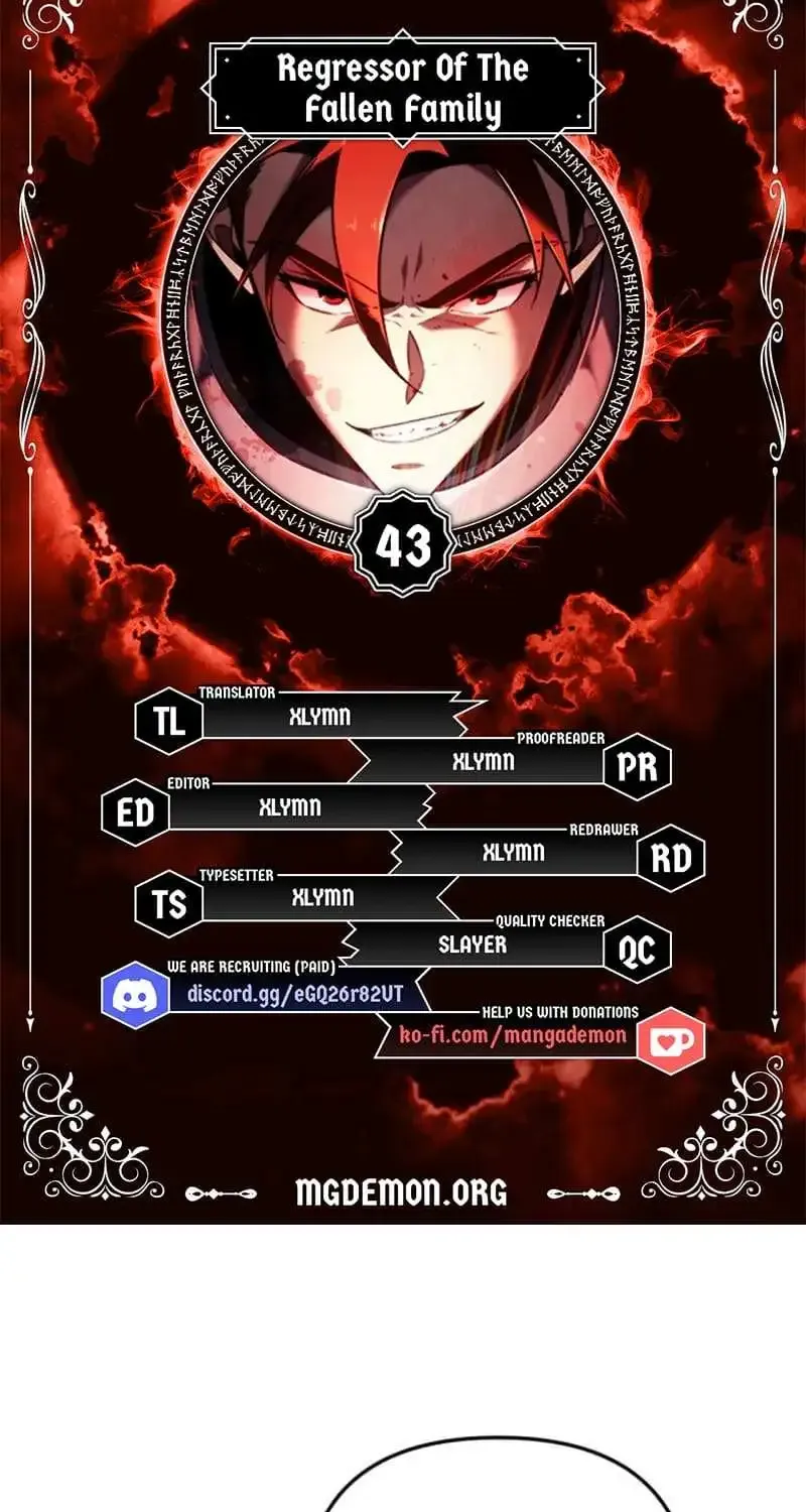 Regressor Of The Fallen Family Mangakakalot X Chapter 43 Page 3