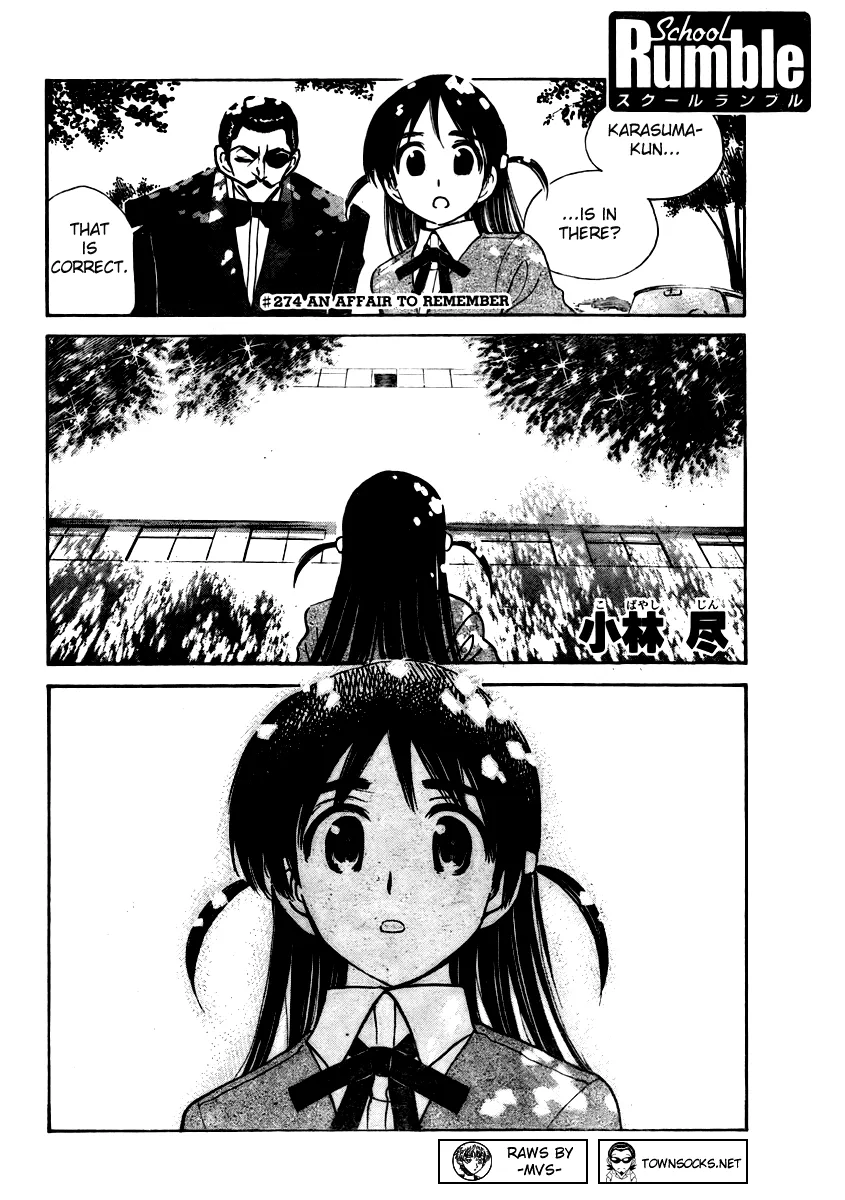 School Rumble Mangakakalot X Chapter 274 Page 1