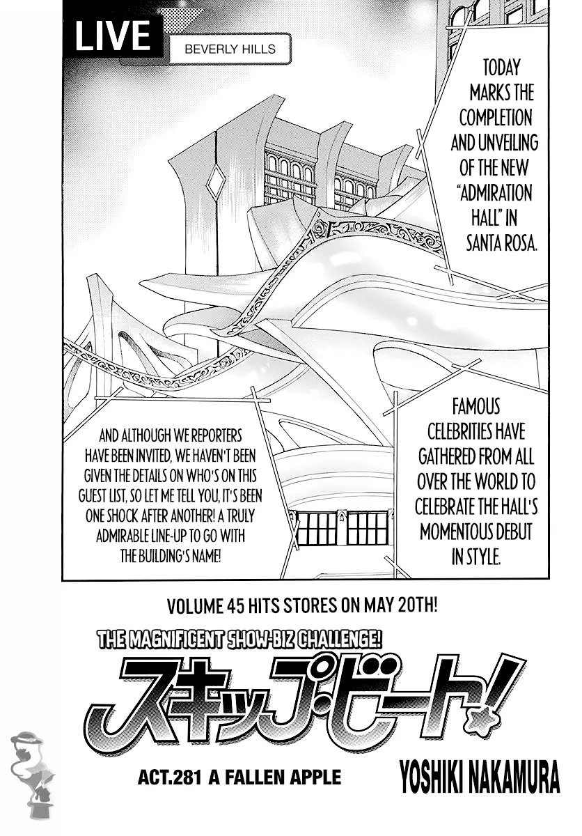 Skip Beat! Mangakakalot X Chapter 281 Page 1