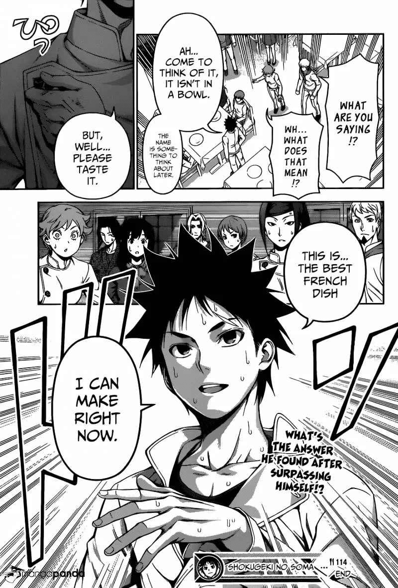 Shokugeki No Soma Mangakakalot X Chapter 114 Page 17