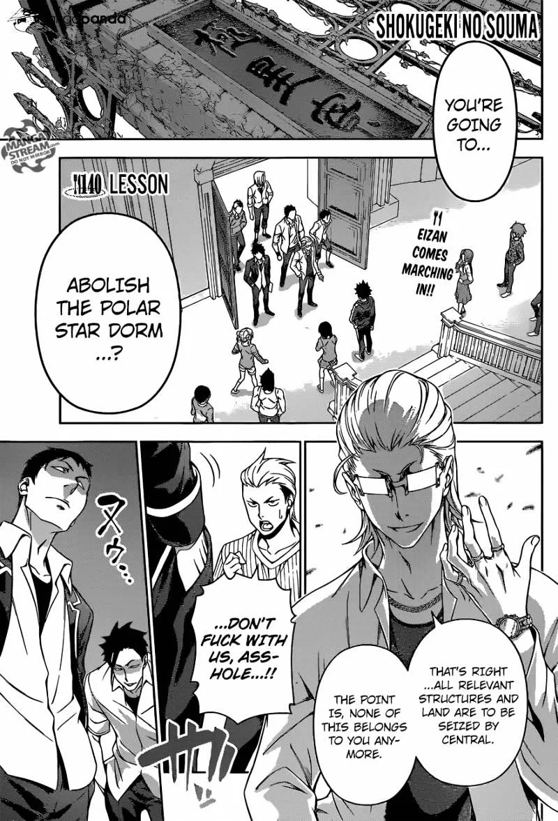Shokugeki No Soma Mangakakalot X Chapter 140 Page 1