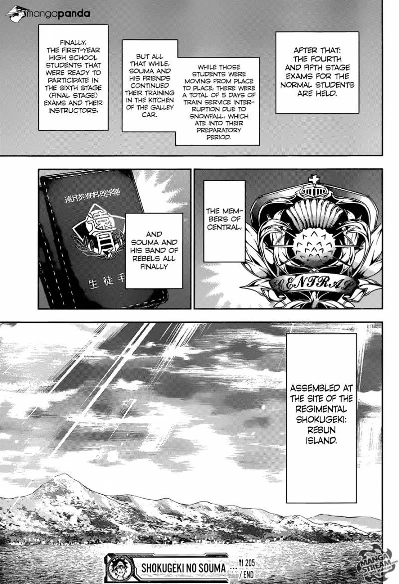 Shokugeki No Soma Mangakakalot X Chapter 205 Page 18
