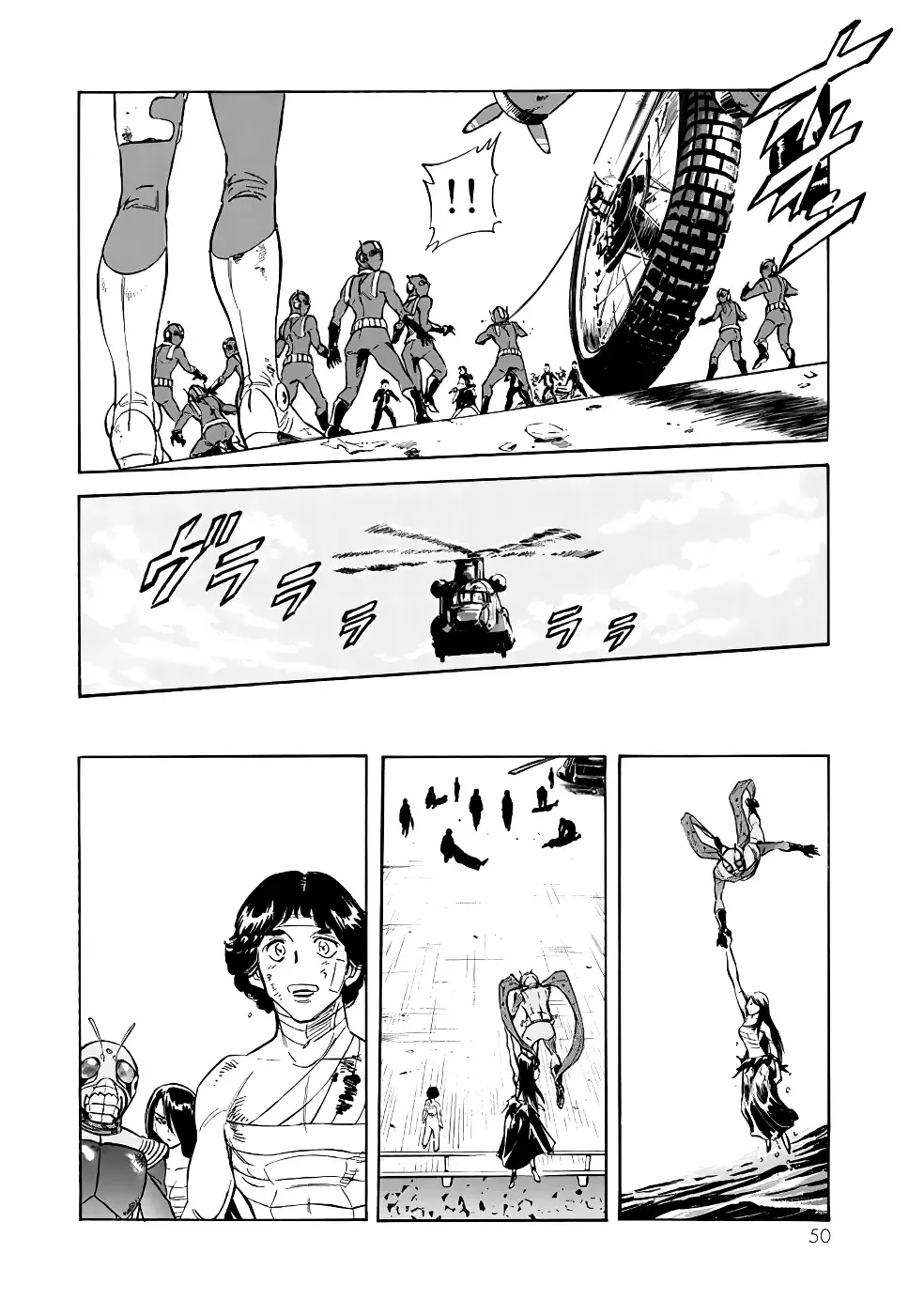 Shin Kamen Rider Spirits Mangakakalot X Chapter 17 Page 44