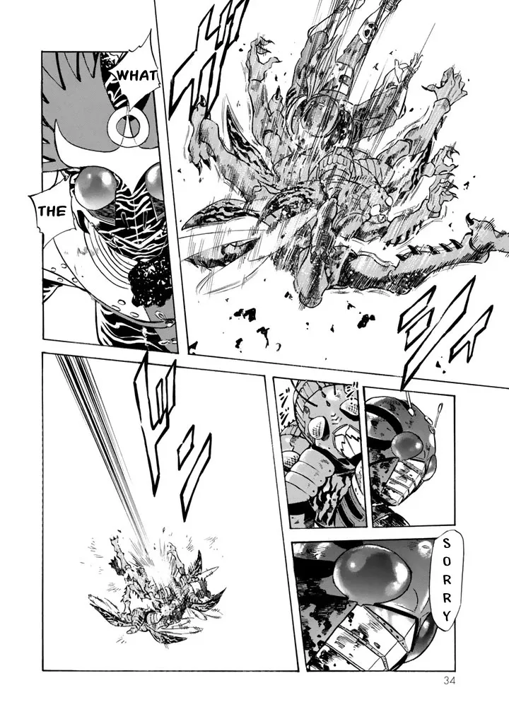 Shin Kamen Rider Spirits Mangakakalot X Chapter 8 Page 34