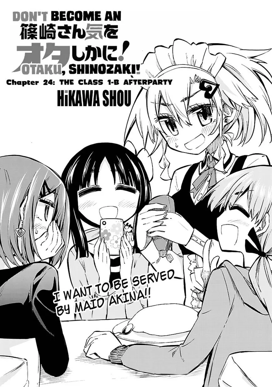 Shinozaki-san Ki o Ota Shika ni! Mangakakalot X Chapter 24 Page 2