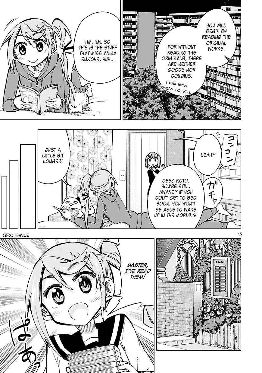 Shinozaki-san Ki o Ota Shika ni! Mangakakalot X Chapter 25 Page 15