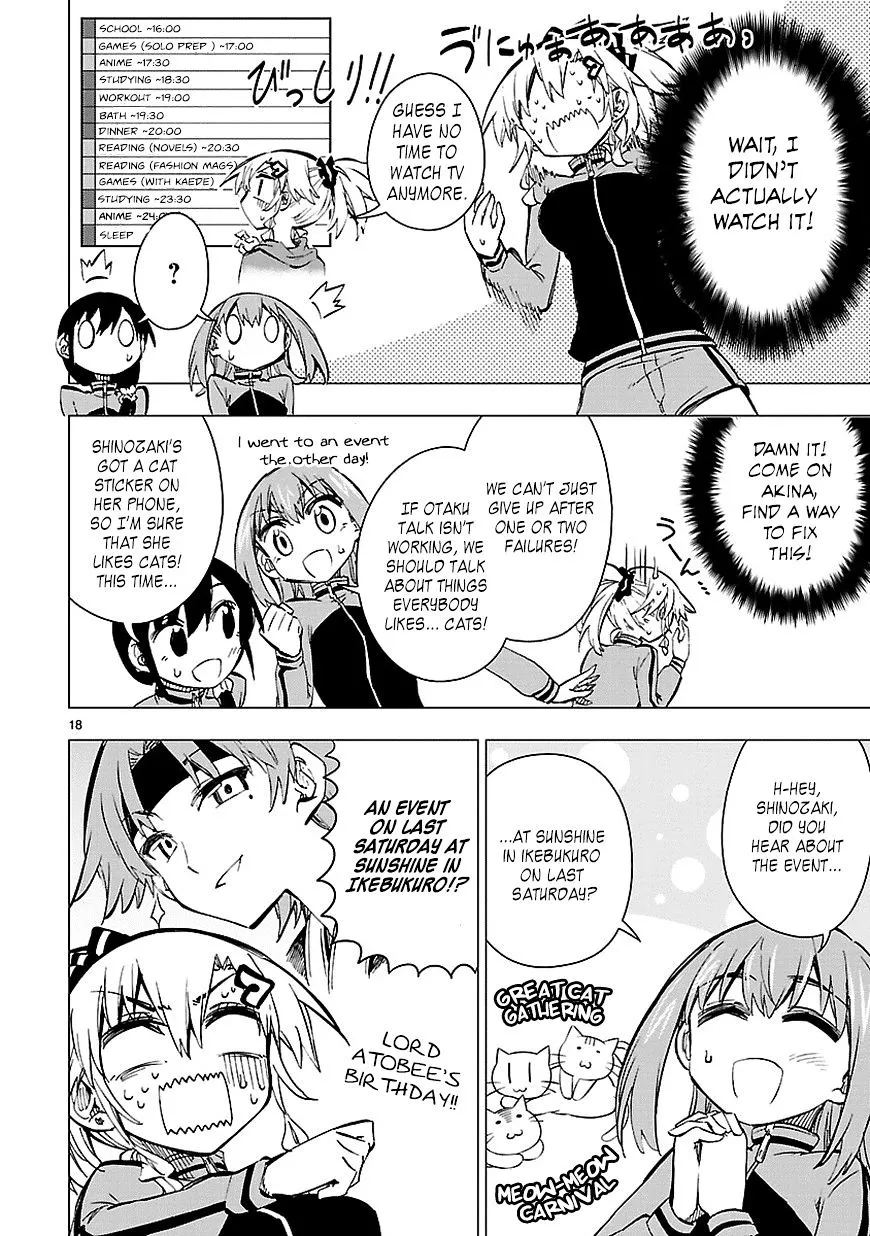 Shinozaki-san Ki o Ota Shika ni! Mangakakalot X Chapter 22 Page 18